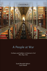Omslagafbeelding: A People at War 9780195146554