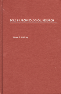 Imagen de portada: Soils in Archaeological Research 9780195149654