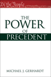 Titelbild: The Power of Precedent 9780199795796
