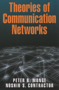 صورة الغلاف: Theories of Communication Networks 9780198036371