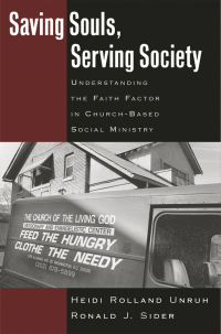 Immagine di copertina: Saving Souls, Serving Society 9780195161557