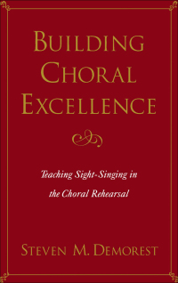 Imagen de portada: Building Choral Excellence 9780195165500