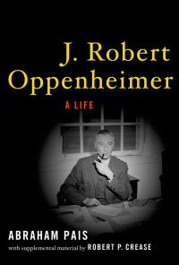 Cover image: J. Robert Oppenheimer 9780195166736