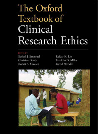 Imagen de portada: The Oxford Textbook of Clinical Research Ethics 1st edition 9780199768639