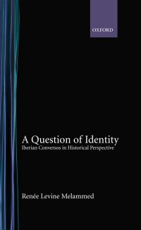 Omslagafbeelding: A Question of Identity 9780195170719