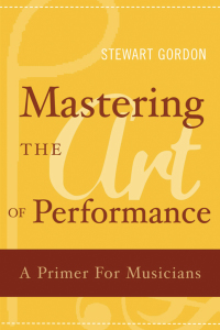 Titelbild: Mastering the Art of Performance 9780195177435