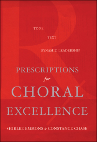 Cover image: Prescriptions for Choral Excellence 9780195182422