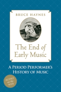 Cover image: The End of Early Music 9780195189872