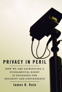 Imagen de portada: Privacy in Peril 9780195394368