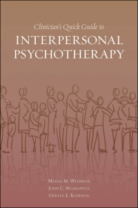 Cover image: Clinician's Quick Guide to Interpersonal Psychotherapy 9780195309416