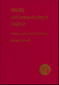 Cover image: Singing and Communicating in English 9780195311396