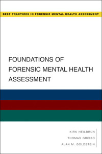 Titelbild: Foundations of Forensic Mental Health Assessment 9780195323092