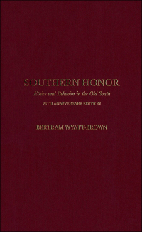 Cover image: Southern Honor 9780195325164