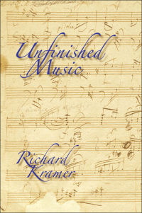 Cover image: Unfinished Music 9780199917884
