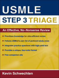 Imagen de portada: USMLE Step 3 Triage 9780195328479