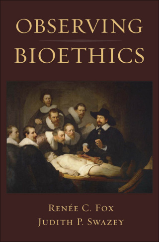 Imagen de portada: Observing Bioethics 9780195365559