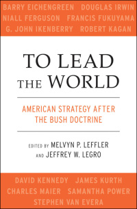 Cover image: To Lead the World 1st edition 9780195330984