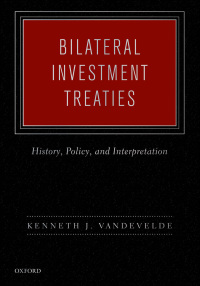 Cover image: Bilateral Investment Treaties 9780195371369