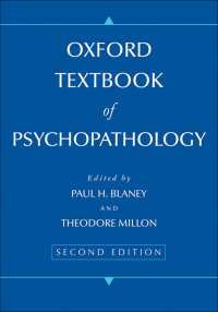 Cover image: Oxford Textbook of Psychopathology 2nd edition 9780195103076