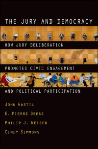 Omslagafbeelding: The Jury and Democracy 9780195377309
