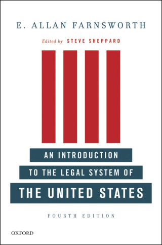 Cover image: An Introduction to the Legal System of the United States 4th edition 9780199733101