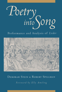 Cover image: Poetry into Song 9780199754304