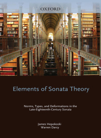 Titelbild: Elements of Sonata Theory 9780195146400