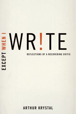صورة الغلاف: Except When I Write 9780199782406