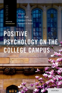 Imagen de portada: Positive Psychology on the College Campus 1st edition 9780199892723