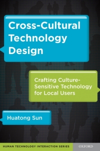 Omslagafbeelding: Cross-Cultural Technology Design 9780199744763