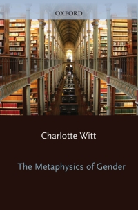 Imagen de portada: The Metaphysics of Gender 9780199740406