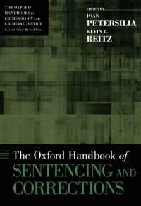 Imagen de portada: The Oxford Handbook of Sentencing and Corrections 1st edition 9780199730148