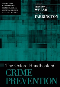 صورة الغلاف: The Oxford Handbook of Crime Prevention 9780195398823