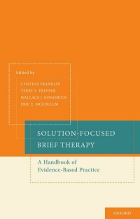 Cover image: Solution-Focused Brief Therapy 9780195385724