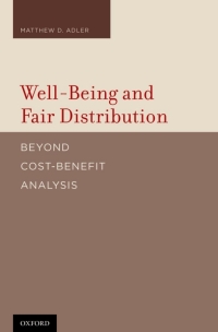 Imagen de portada: Well-Being and Fair Distribution 9780195384994