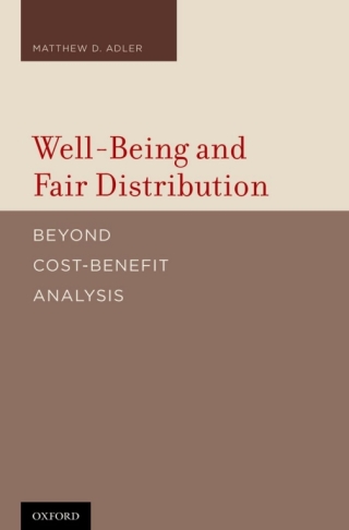 Cover image: Well-Being and Fair Distribution 9780195384994
