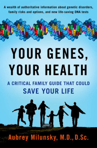 Cover image: Your Genes, Your Health 9780199792078