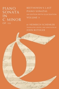 Cover image: Piano Sonata in C Minor, Op. 111 9780199914241