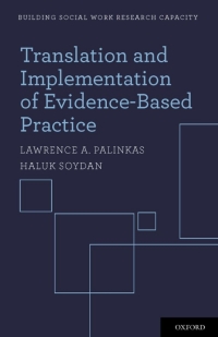 Imagen de portada: Translation and Implementation of Evidence-Based Practice 9780195398489