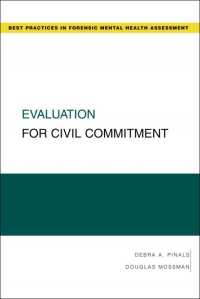 Cover image: Evaluation for Civil Commitment 9780195329148