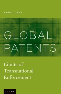 صورة الغلاف: Global Patents 9780199840687