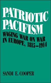 Cover image: Patriotic Pacifism 9780195057157