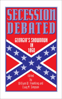 Cover image: Secession Debated 1st edition 9780195079456