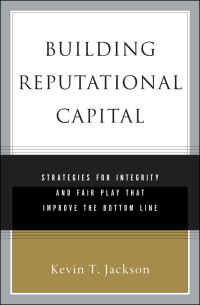 Immagine di copertina: Building Reputational Capital 9780195161380
