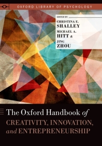 Omslagafbeelding: The Oxford Handbook of Creativity, Innovation, and Entrepreneurship 9780199927678