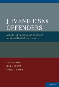 صورة الغلاف: Juvenile Sex Offenders 9780195393309
