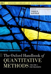 Cover image: The Oxford Handbook of Quantitative Methods, Volume 1 9780199934874