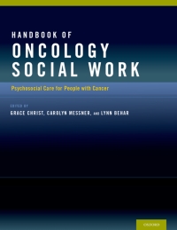 Titelbild: Handbook of Oncology Social Work 1st edition 9780199941926
