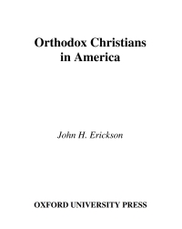 Cover image: Orthodox Christians in America 9780195333084