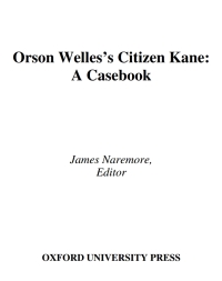 Cover image: Orson Welles's Citizen Kane 1st edition 9780195158915